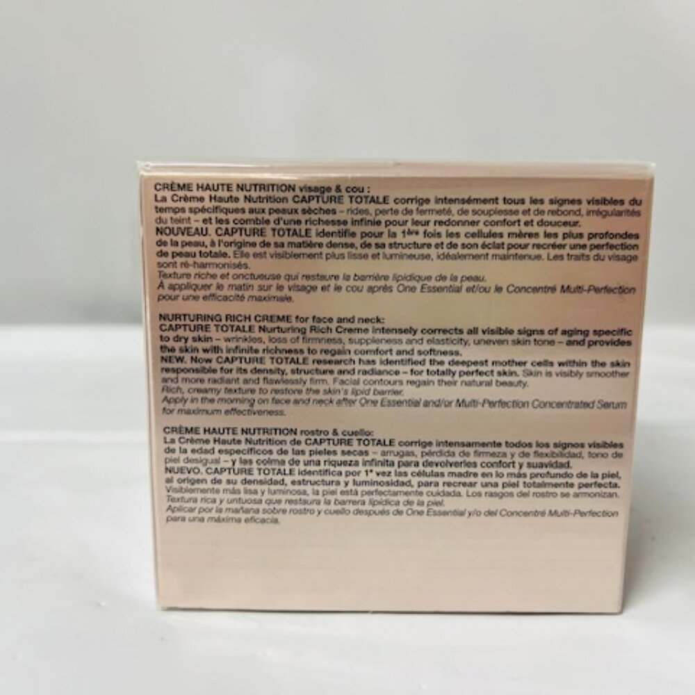 Christian Dior Capture Totale Nurturing Rich Creme, 2.1 oz- NEW/SEALED - Picture 2 of 4